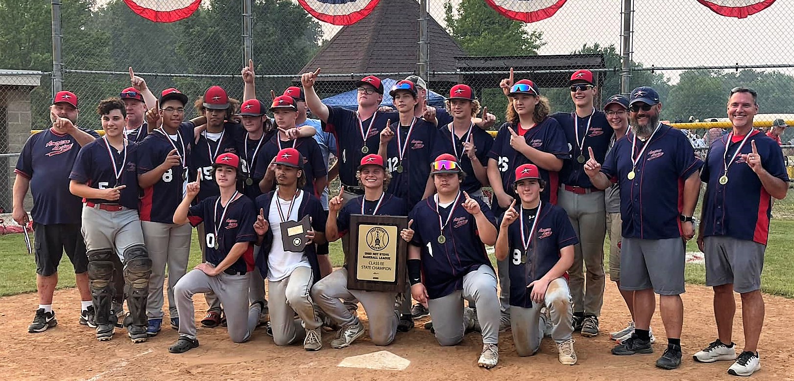 2023 Class EE State Champions - Alliance American Legion Post 166